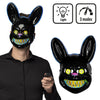LED Maske Killer Rabbit für Halloween
