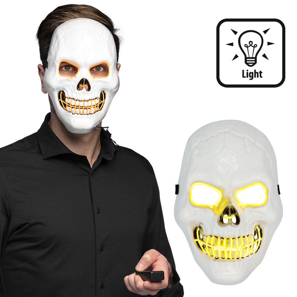 LED Maske Killer Skull