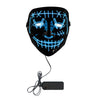 LED Maske Killer Smile Blau
