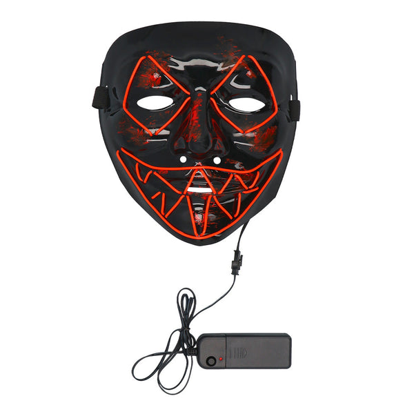 LED Maske Killer Smile Rot