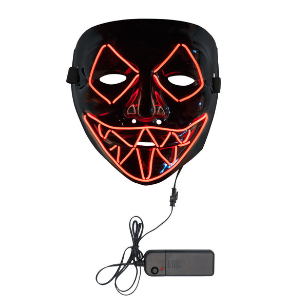 LED Maske Killer Smile Rot