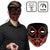 LED Maske Killer Smile Rot
