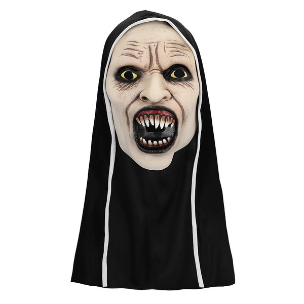 Latex Gesichtsmaske Screaming Nonne