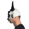 Latex Halbmaske Drachenschädel