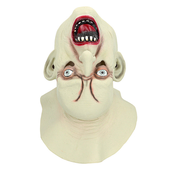 Latex Kopfmaske Balthazar – Schreiende Monstermaske