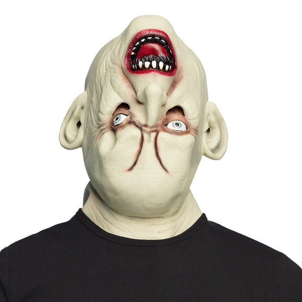 Latex Kopfmaske Balthazar – Schreiende Monstermaske