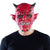 Latex Kopfmaske Gruseliger Teufel