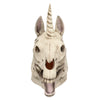 Latex Kopfmaske Einhorn Totenkopf