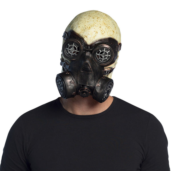 Latex Kopfmaske Gas Skull