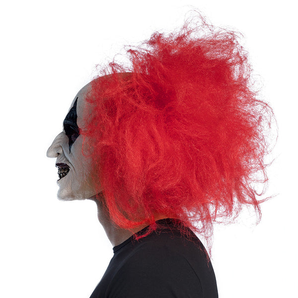 Latex Kopfmaske Ruddy Clown