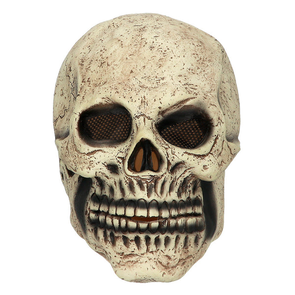 Latex Kopfmaske Totenkopf – Dunkle Totenkopfmaske