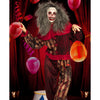 Latex Kopfmaske Zombie Clown
