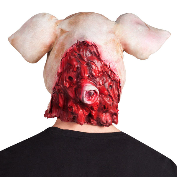 Latexmaske Blutiges Schwein