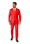 Suitmeister | Einfarbig Rot | Herrenanzug | Herrenanzug Rot