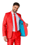 Suitmeister | Einfarbig Rot | Herrenanzug | Herrenanzug Rot