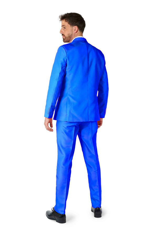 Suitmeister | Einfarbig Blau | Herrenanzug | Herrenanzug Blau