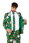 Suitmeister Herrenanzug Santa Elves Grün