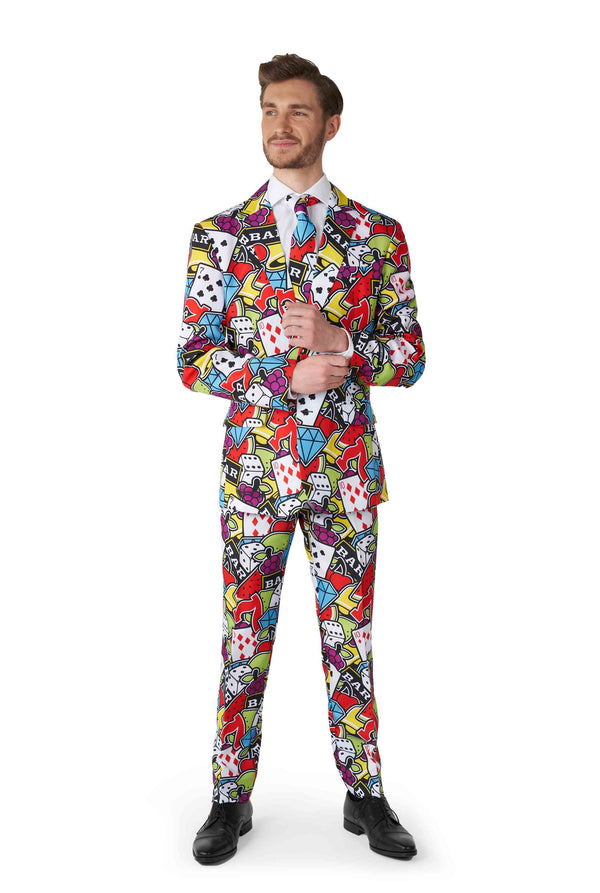 Suitmeister | Casino-Symbole | Herrenanzug