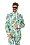 Suitmeister | Tropical Beers Blau | Herrenanzug
