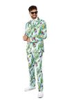 Suitmeister | Tropical Beers Blau | Herrenanzug