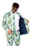 Suitmeister | Tropical Beers Blau | Herrenanzug