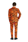 Suitmeister | Tiger Orange | Herrenanzug Tiger Print | Orange