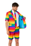 Suitmeister |SOMMER Regenbogen | Herrenanzug | Herrenanzug