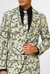 Opposuits | Cashanova | Herrenanzug | Herrenanzug mit Dollar-Aufdruck