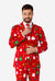 Opposuits | Festivität Rot | Herrenanzug | Weihnachtsanzug für Herren