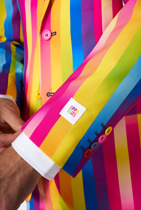 Opposuits | Regenbogenglasur | Herrenanzug | Herrenanzug Regenbogen