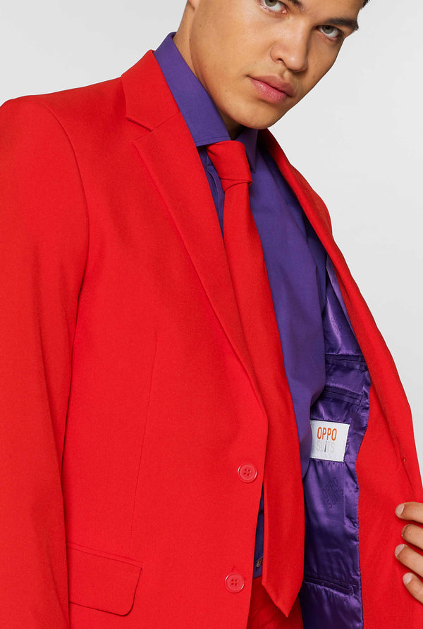 Opposuits | Roter Teufel | Herrenanzug | Herrenanzug Rot
