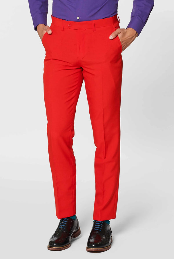 Opposuits | Roter Teufel | Herrenanzug | Herrenanzug Rot