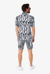 Opposuits | Sommer Zazzy Zebra | Herrenanzug | Herrenanzug mit Zebramuster