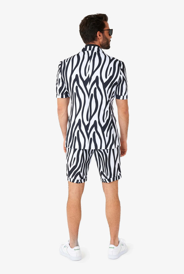 Opposuits | Sommer Zazzy Zebra | Herrenanzug | Herrenanzug mit Zebramuster