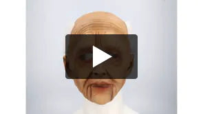 Alter Mann Maske | Latex Kopfmaske