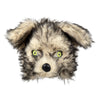 Plüsch-Halbmaske Wolf