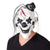 Psycho-Clown-Kopfmaske mit Haaren