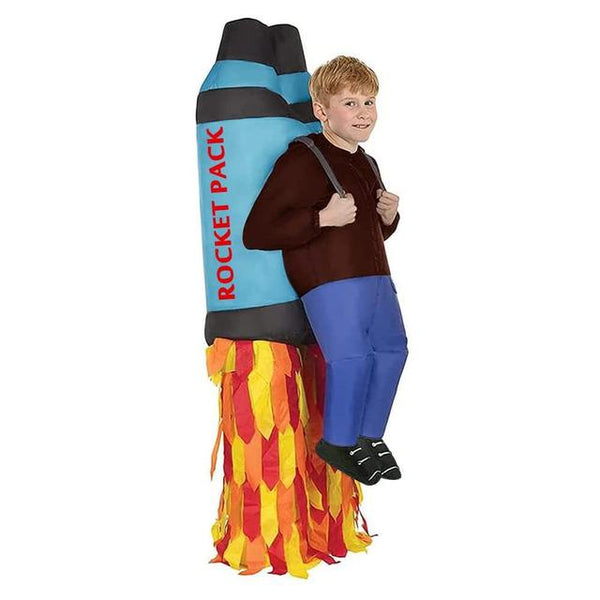Aufblasbares Raketenkostüm – Für Kinder & Erwachsene
