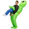 Alien Kostüm - Aufblasbar - Für Kinder & Erwachsene