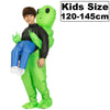 Alien Kostüm - Aufblasbar - Für Kinder & Erwachsene