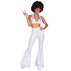 Disco Kostüm - Für Damen - Weiß