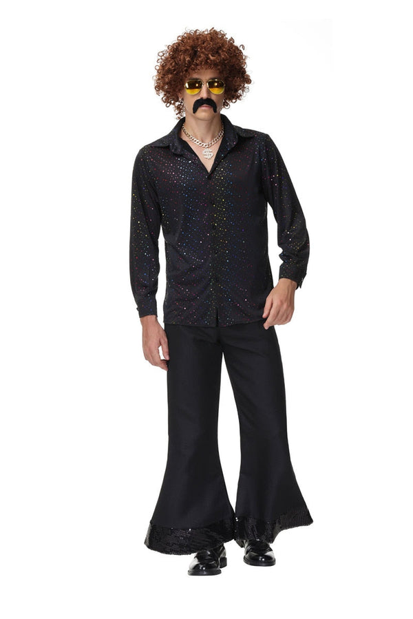 Disco-Kostüm - Für Herren - Oberteil + Hose