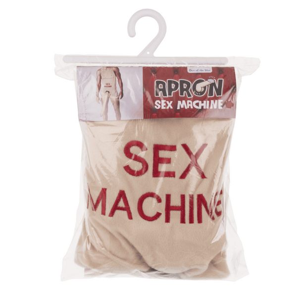 Küchenschürze Sexmaschine | Mit Plüschpenis