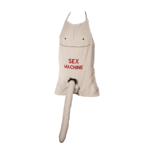 Küchenschürze Sexmaschine | Mit Plüschpenis
