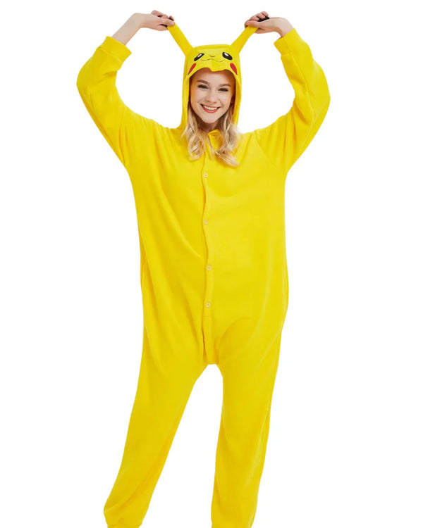 Pokémon Onesie Bundle – Größe S (145–155 cm) – Pikachu, Schiggy &Relaxo (3 Teile, jetzt für 60 € statt 119,97 €)