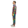 80er Trainingsanzug | Leopard Art Dude UV