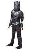 Black Panther Anzug Kind Luxus Muskulös