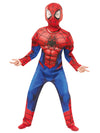Spider-Man Deluxe-Kostüm für Kinder – mit Muskel-Overall und Maske