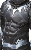 Black Panther Anzug Kind Luxus Muskulös