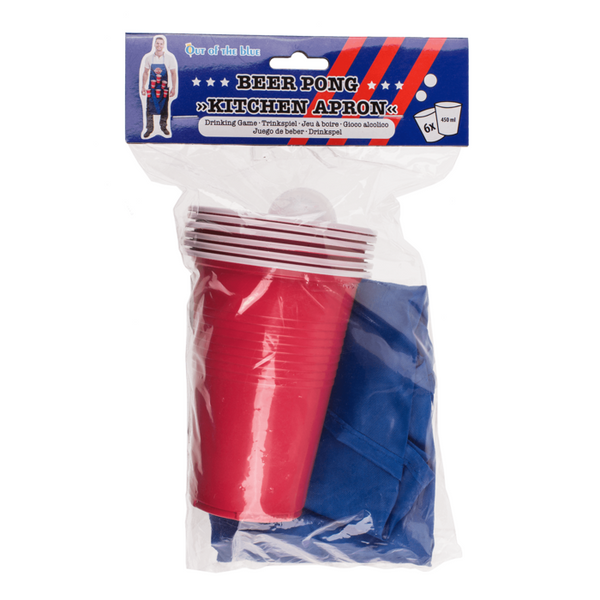 Bier Pong Küchenschürze